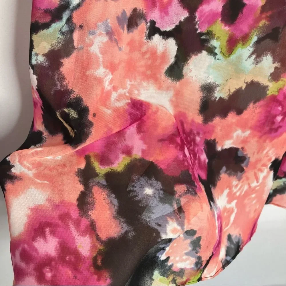 Show Me Your MuMu Estella Topslip Pink Posse Floral Tank Medium